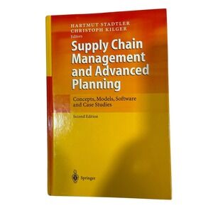 Supply Chain Management Advanced Planning 2nd Ed Stadtler Kilger Springer ISBN
